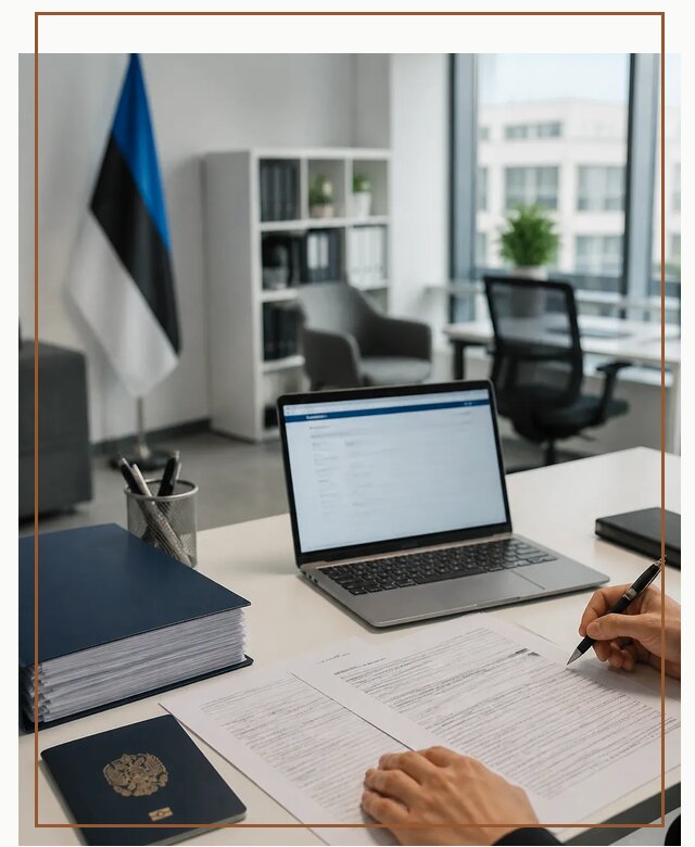 Оформление ВНЖ в Эстонии для переезда и легального проживания в Луге