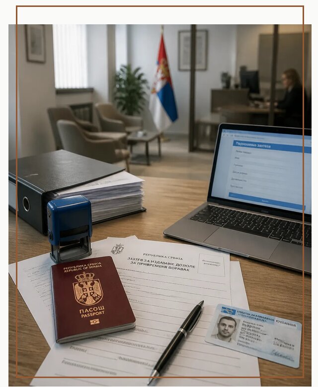 Оформление ПМЖ в Сербии для переезда в Луге под ключ