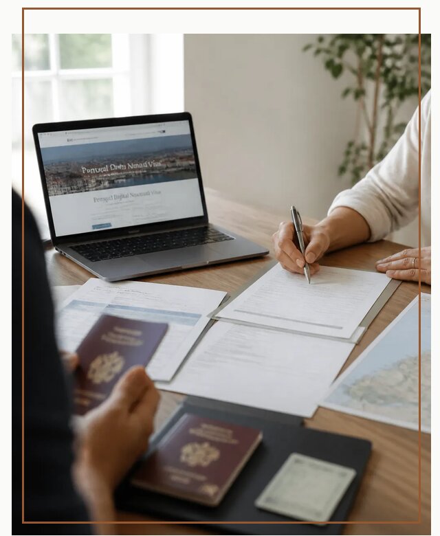 Оформление Digital Nomad и ВНЖ Португалии в Луге